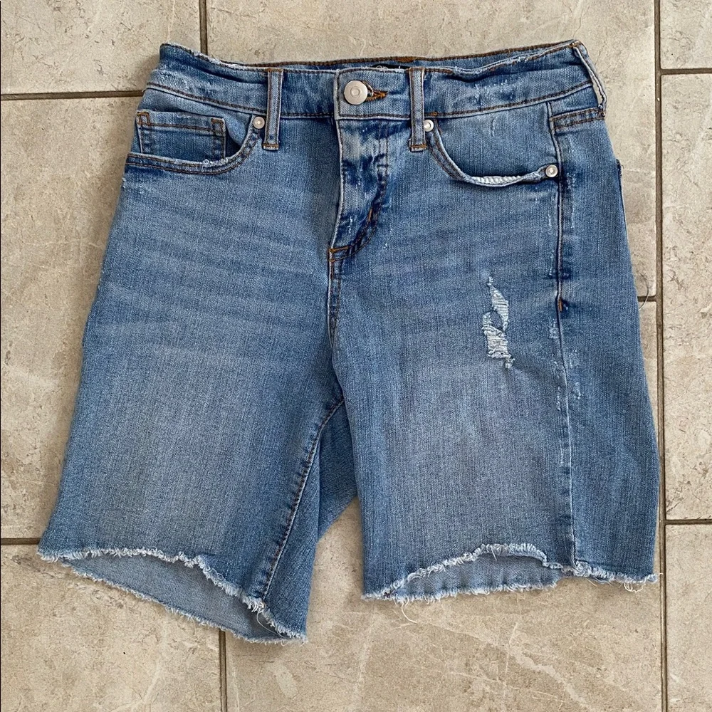 Energie Vintage 90’s High Rise Blue Denim Jorts 3